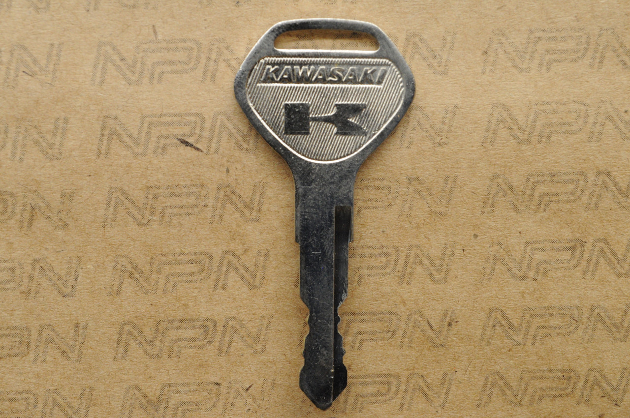 NOS Kawasaki Ignition Switch & Lock Key #N10