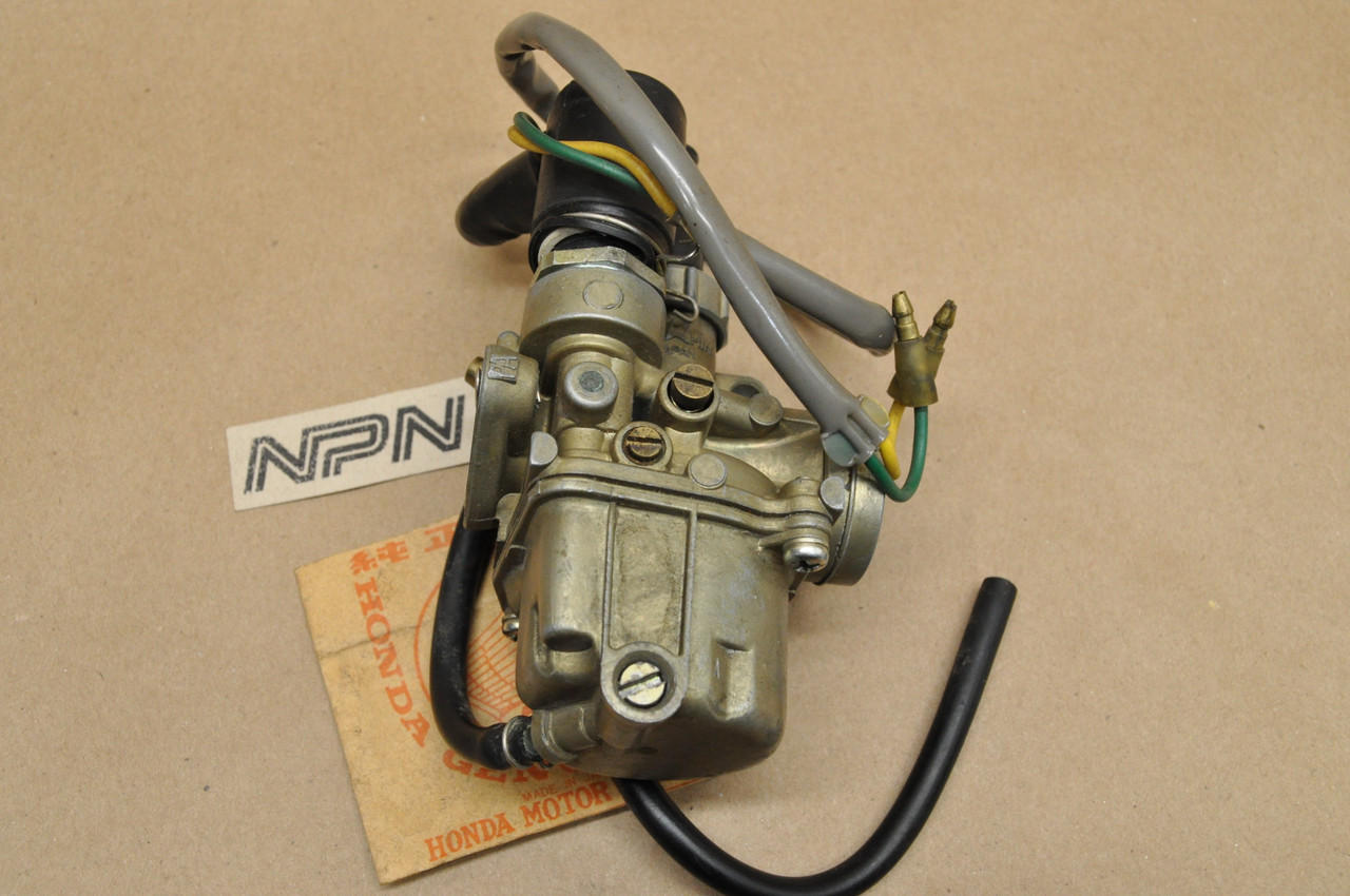 NOS Honda 1983-84 NB50 Aero Keihin 05A VH Carburetor Assembly 16100-GE8-613