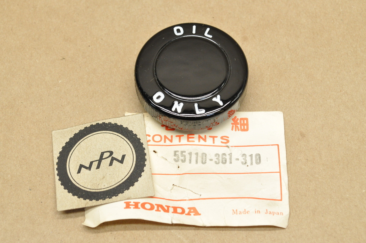 NOS Honda MT125 K0-1976 Oil Tank Cap 55110-361-310