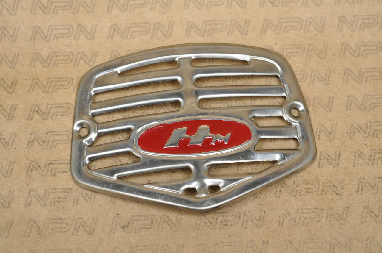 NOS Honda C110 CA110 Front Fork Horn Cover Emblem 61311-011-000