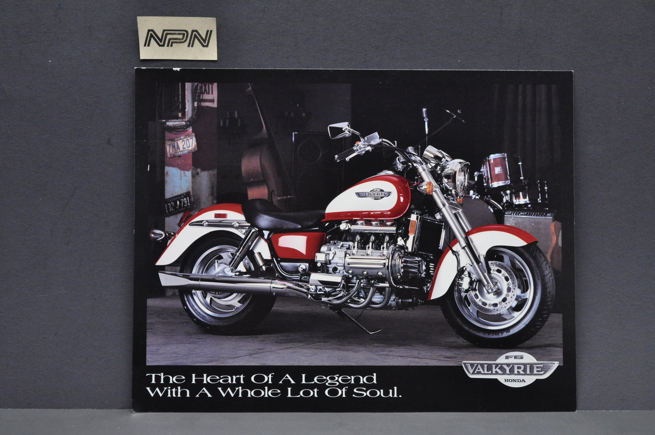 Vintage NOS 1997 Honda GL1500 Valkyrie Brochure Spec Sheet Flyer (1996)