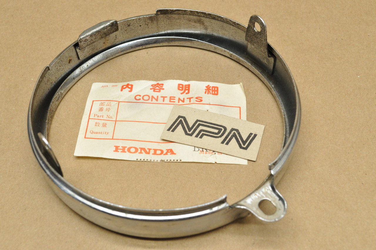 NOS Honda C200 CA200 CT200 CM91 CT90 Headlight Bezel Ring Rim 33101-030-810