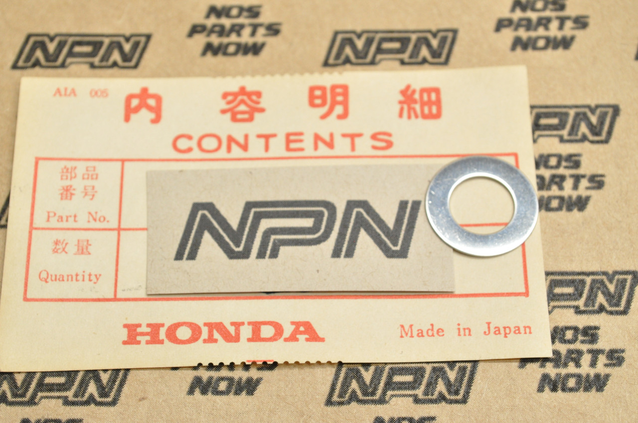 NOS Honda CBR1100 XX GL1500 Valkyrie VFR800 VT1100 VT750 Washer 90502-MM8-610