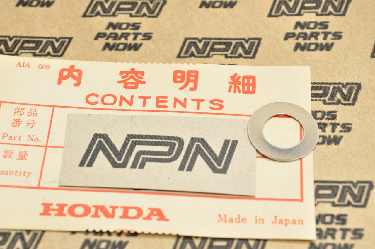 NOS Honda CBR1100 XX GL1500 Valkyrie VFR800 VT1100 VT750 Washer 90502-MM8-610