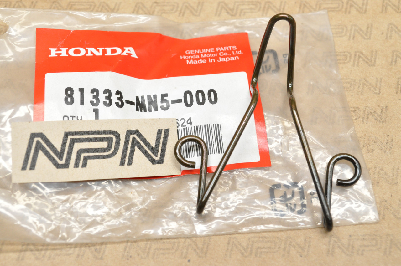 NOS Honda GL1500 Gold Wing Saddlebag Lid Stopper Spring 81333-MN5-000