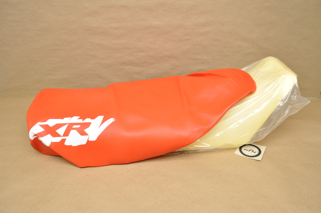 NOS Honda 1988-91 XR250 White Bros Ceet Seat Cover & Foam Pad XR002