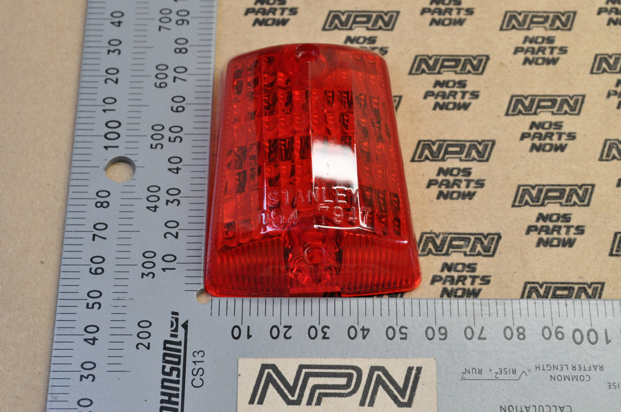 NOS Honda MR250 TL125 TL250 XR200 XR250 XR500 Tail Light Lens 33141-373-670