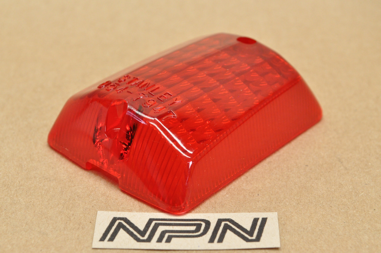 NOS Honda MR250 TL125 TL250 XR200 XR250 XR500 Tail Light Lens 33141-373-670