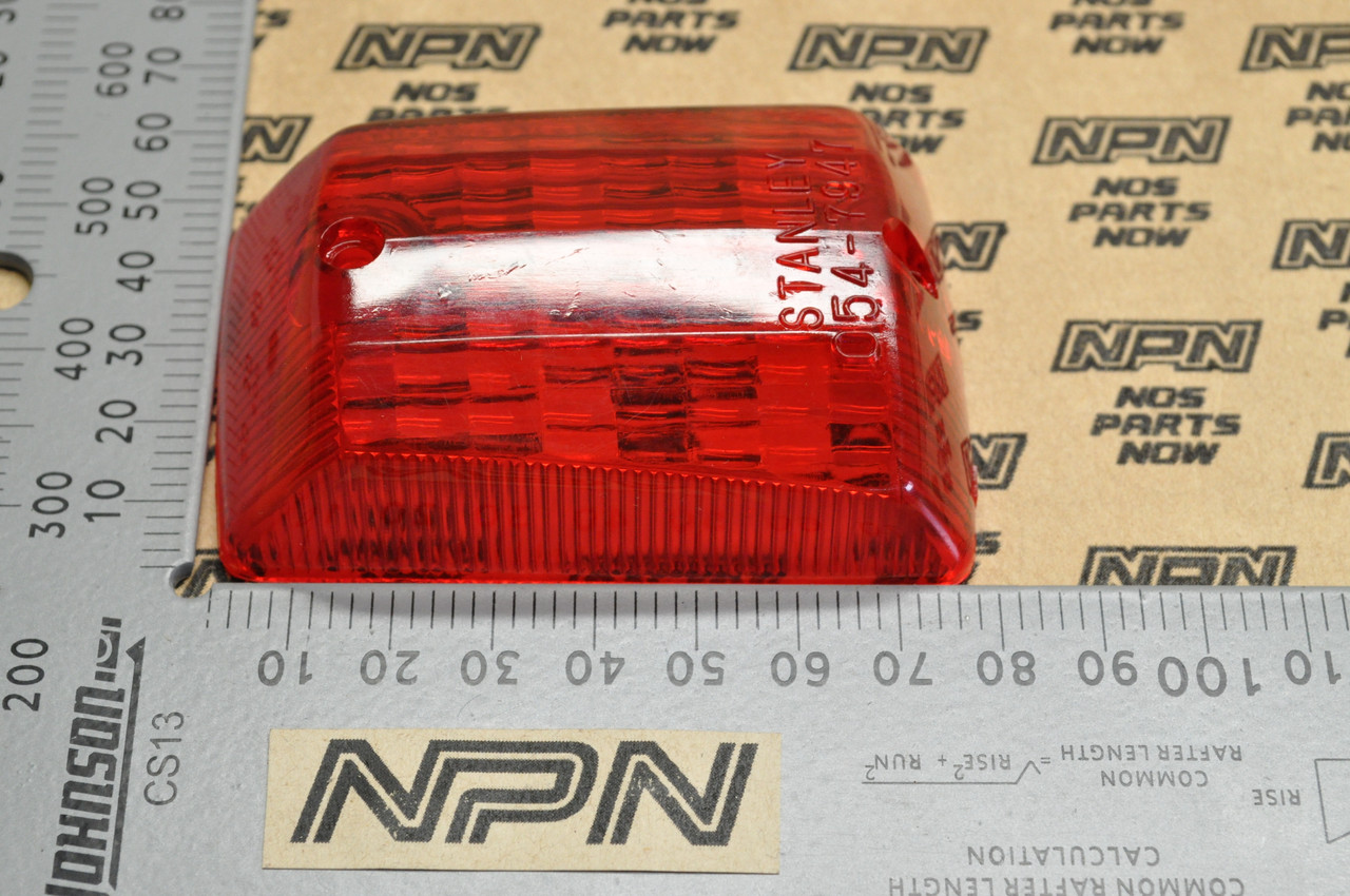NOS Honda MR250 TL125 TL250 XR200 XR250 XR500 Tail Light Lens 33141-373-670