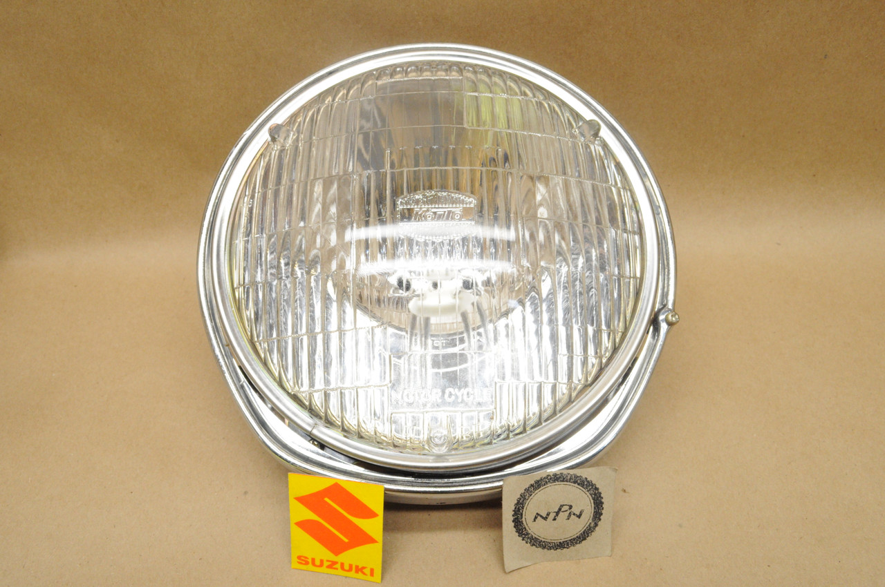 NOS Suzuki 1972-77 GT750 Headlight Assembly 35100-31610