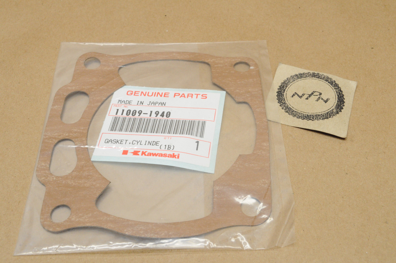 NOS Kawasaki 1988-89 KX125 Cylinder Base Gasket 11009-1940