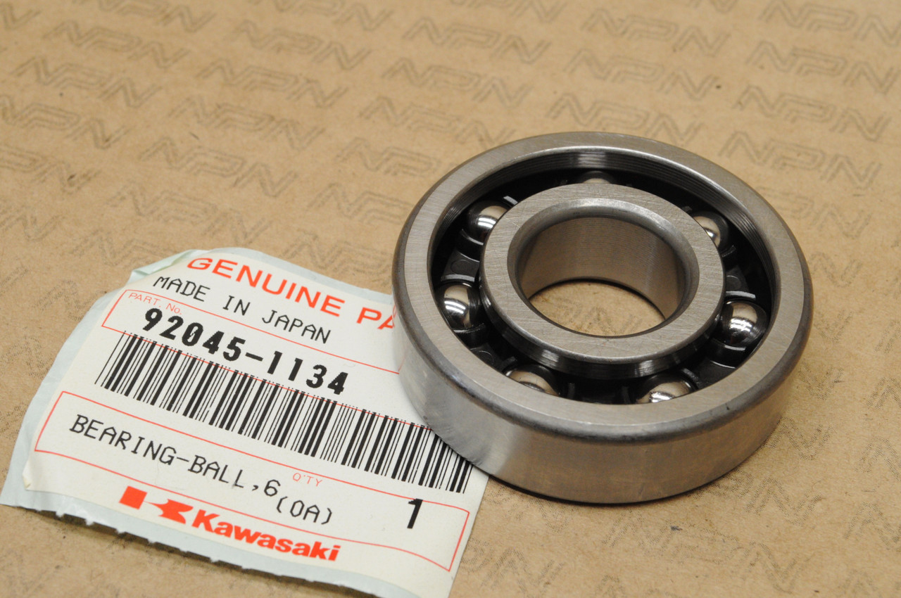 NOS Kawasaki KDX250 KX125 KX250 KX500 KXF250 Crank Shaft Bearing 92045-1134