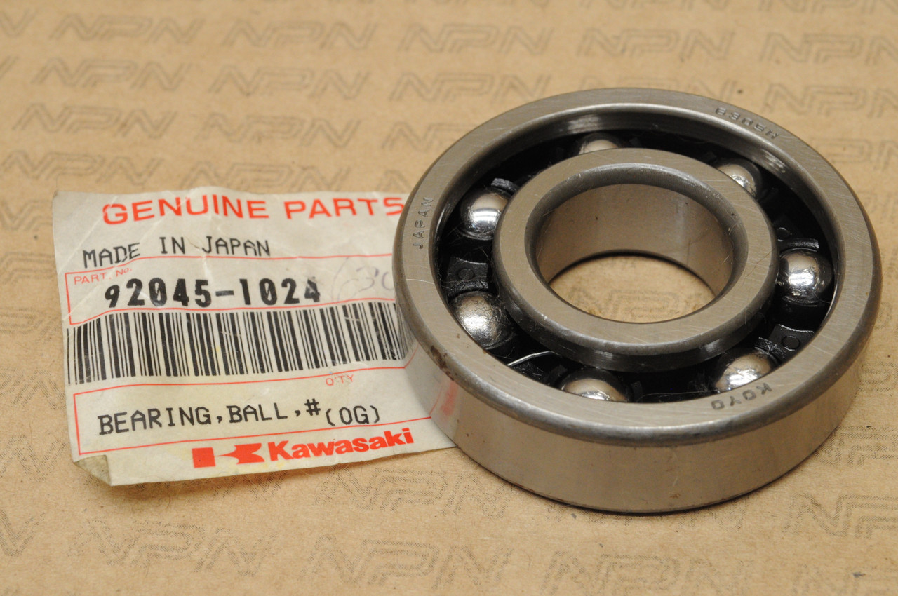 NOS Kawasaki KDX200 KDX 250 KX125KX250 KXT250 Crank Bearing 92045-1024