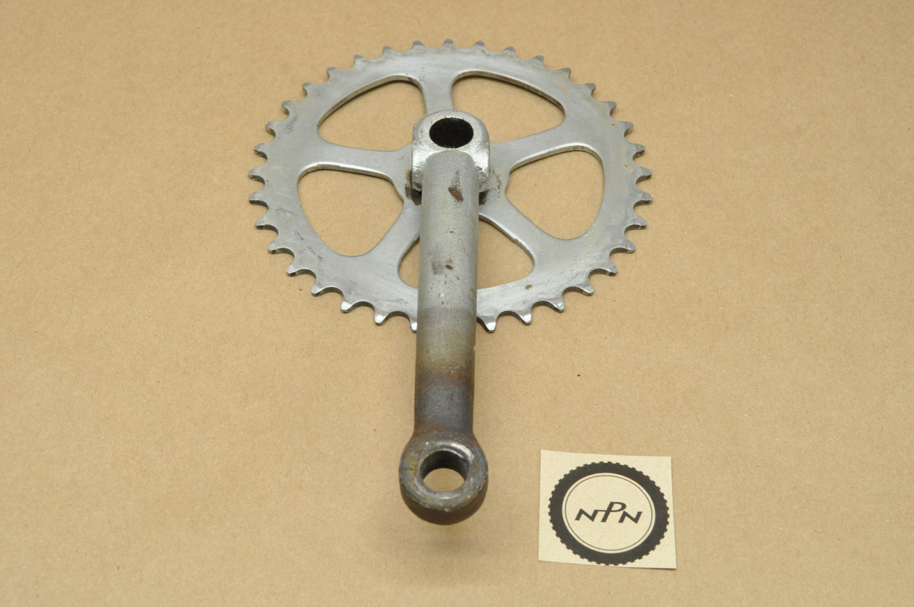 Vintage OEM Honda P50 Right Pedal Crank Arm Drive Sprocket 40210-044-020