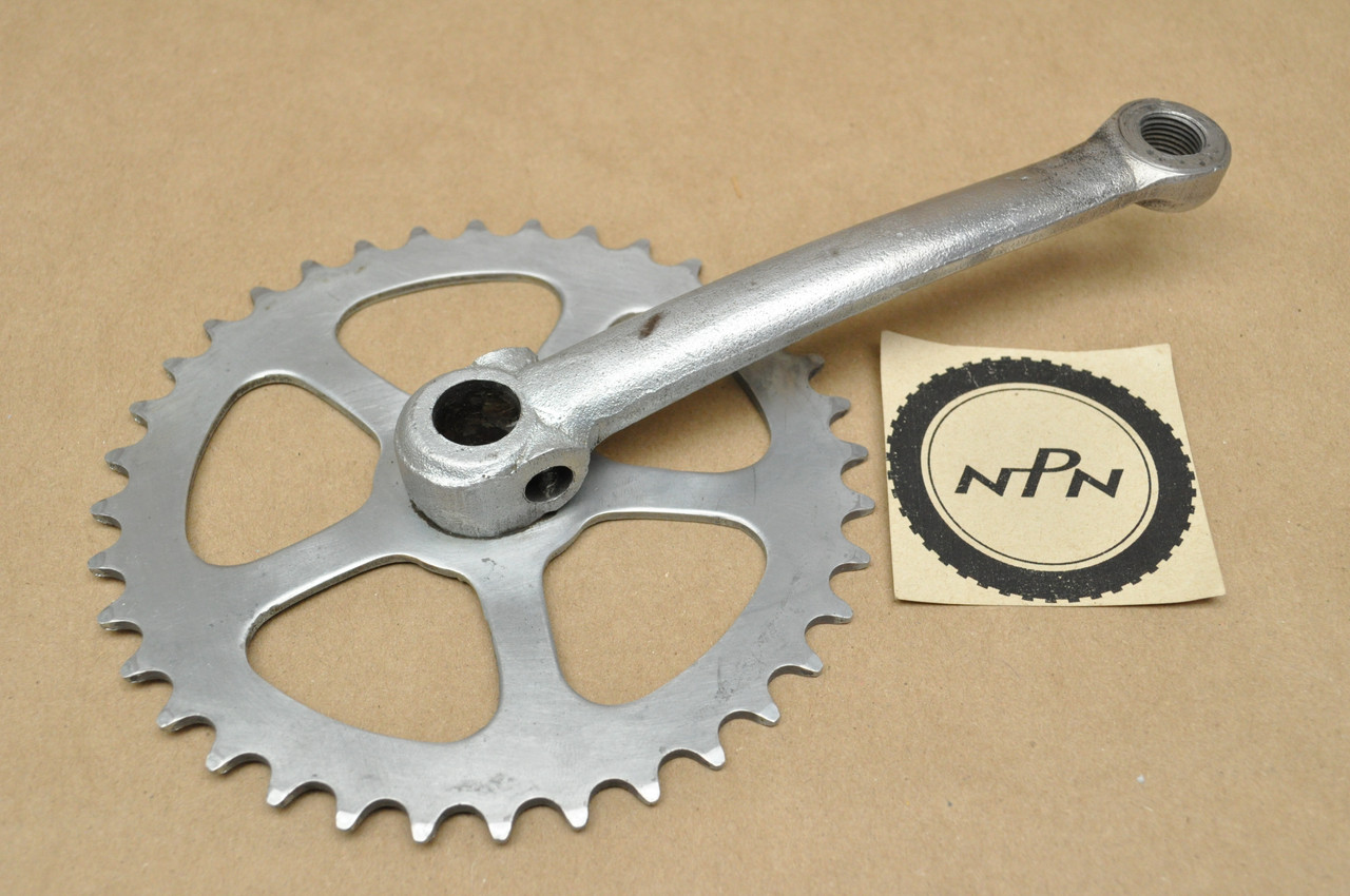Vintage OEM Honda P50 Right Pedal Crank Arm Drive Sprocket 40210-044-020