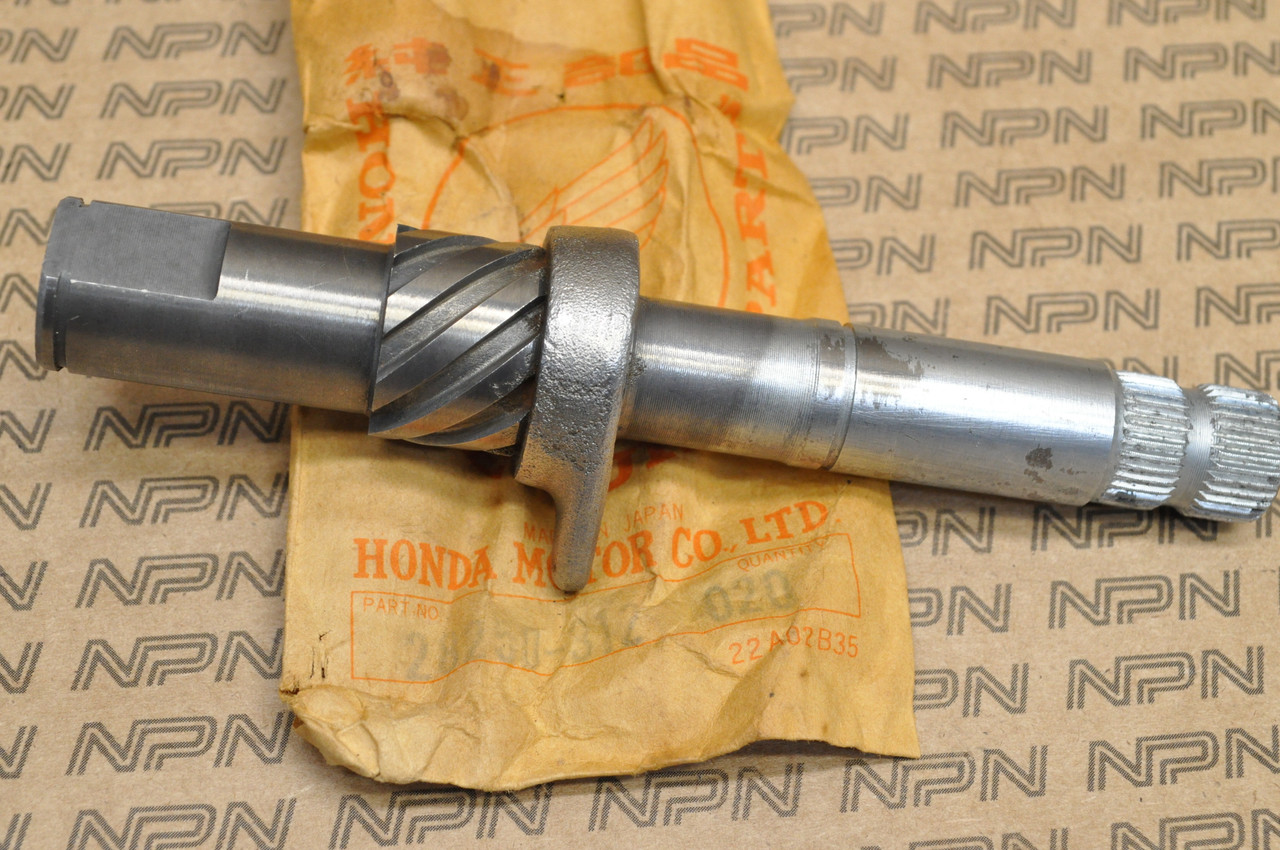 NOS Honda SL350 K1-K2 Kick Start Starter Spindle 28250-312-020