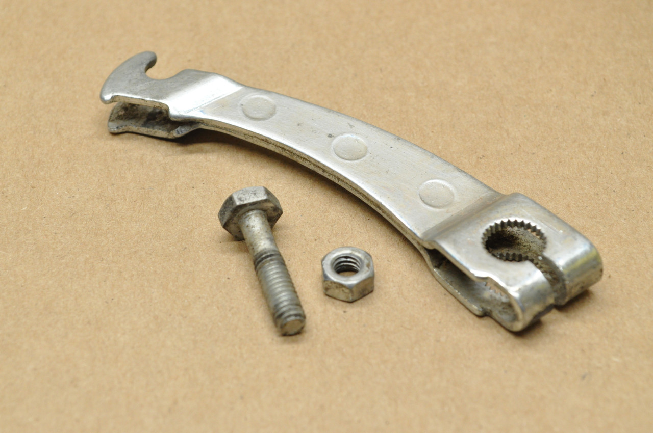 Vintage Used OEM Honda P50 Front Brake Panel Arm 45410-044-030