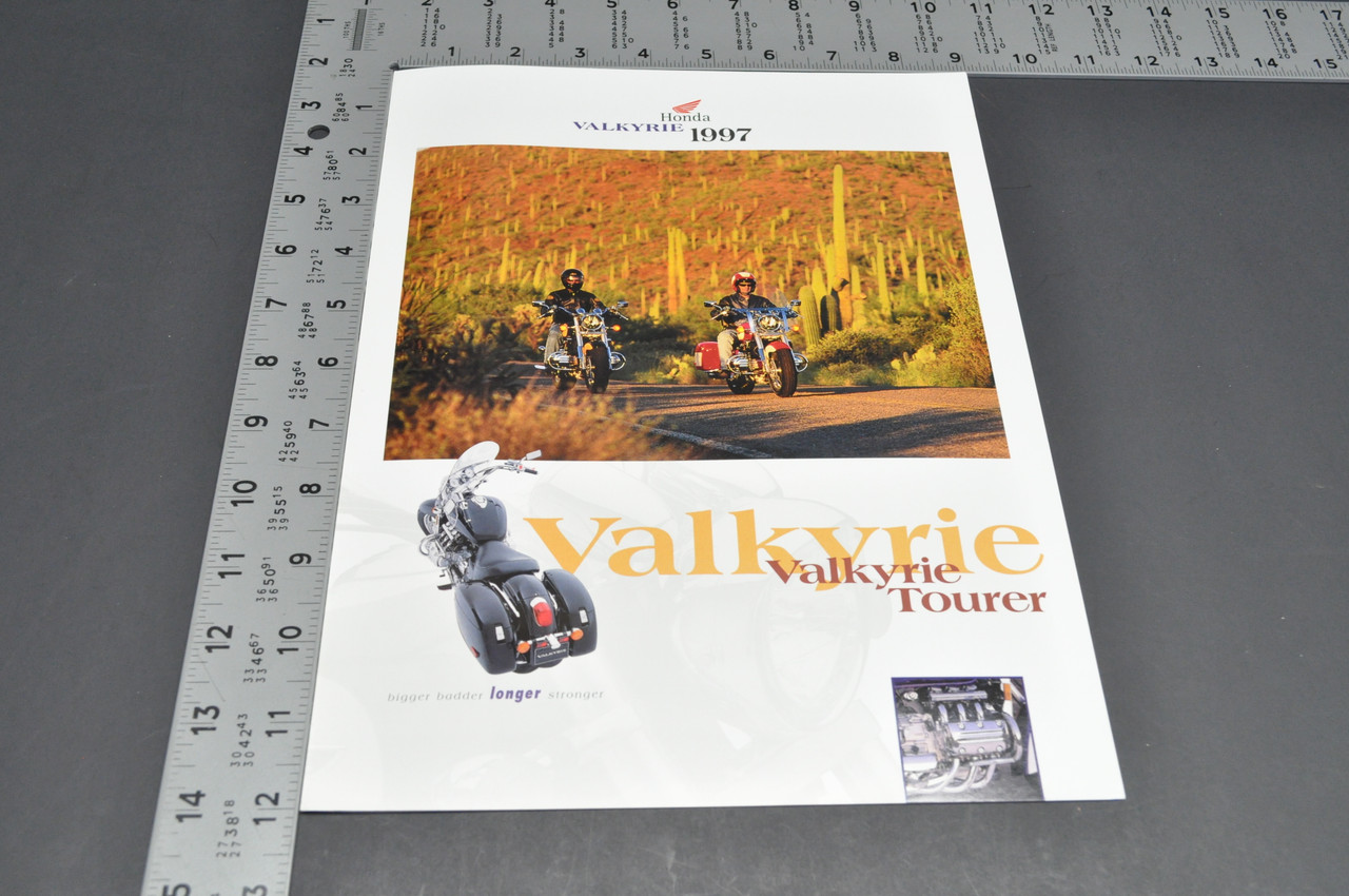 Vintage NOS 1997 Valkyrie Tourer GL1500 C GL1500 CT Honda  Sales Brochure ('96)