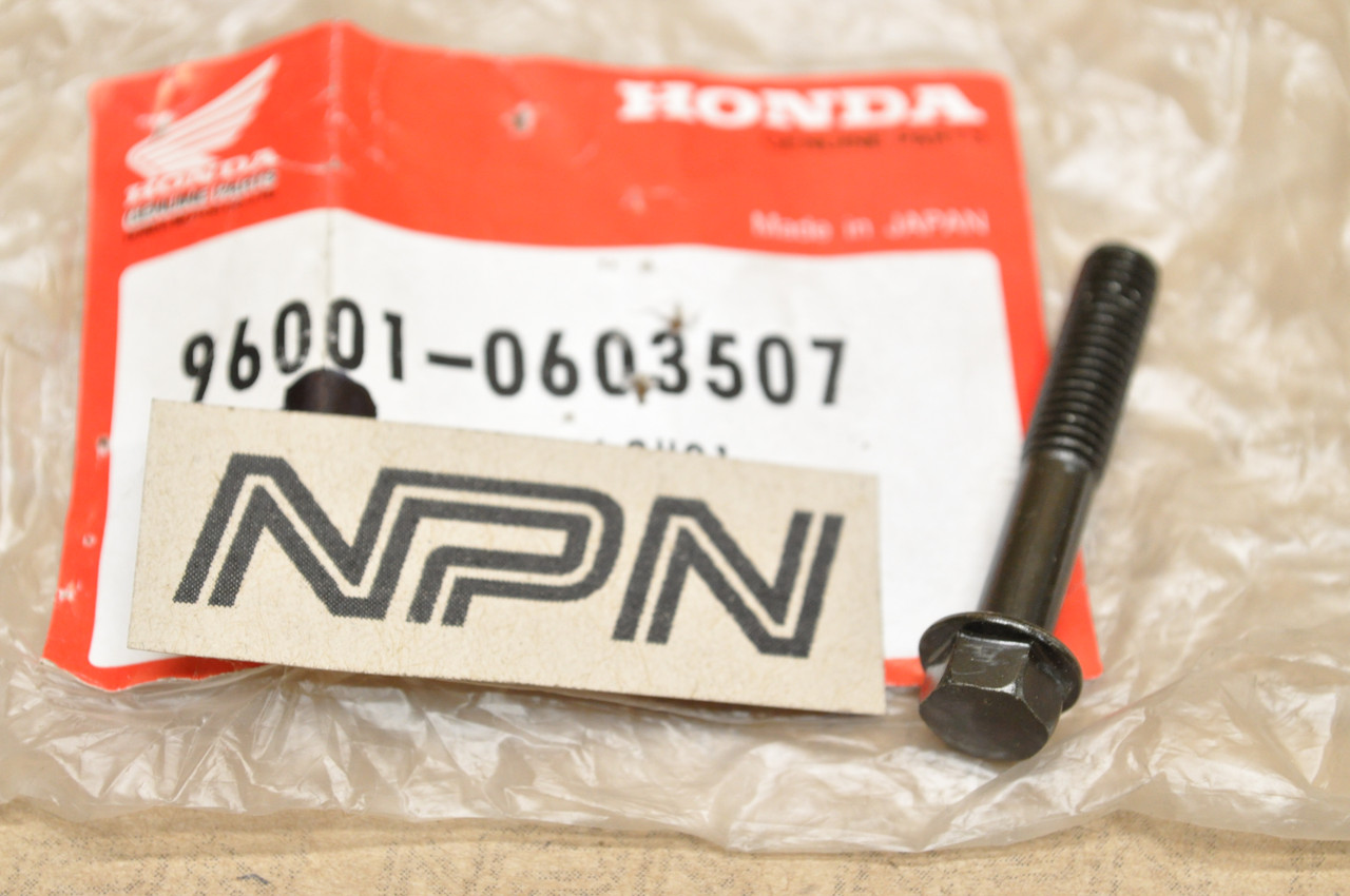 NOS Honda ATC200 CR250 CBX CR80 VF700 XL350 XR600 XR80 ZB50 Bolt 96001-06035-07