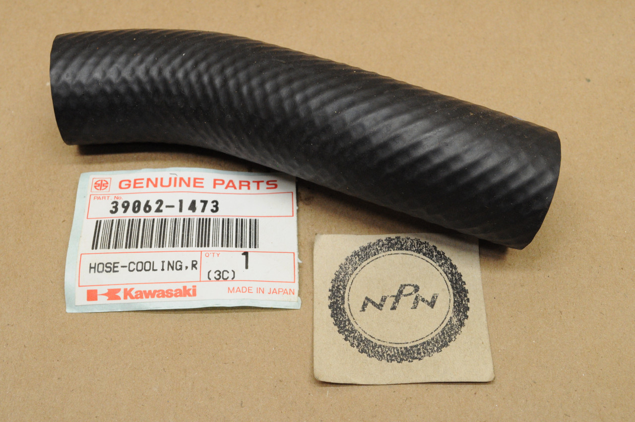 NOS Kawasaki 1991-95 ZX750 1994-97 ZX900 Radiator Cooling Hose 39062-1473