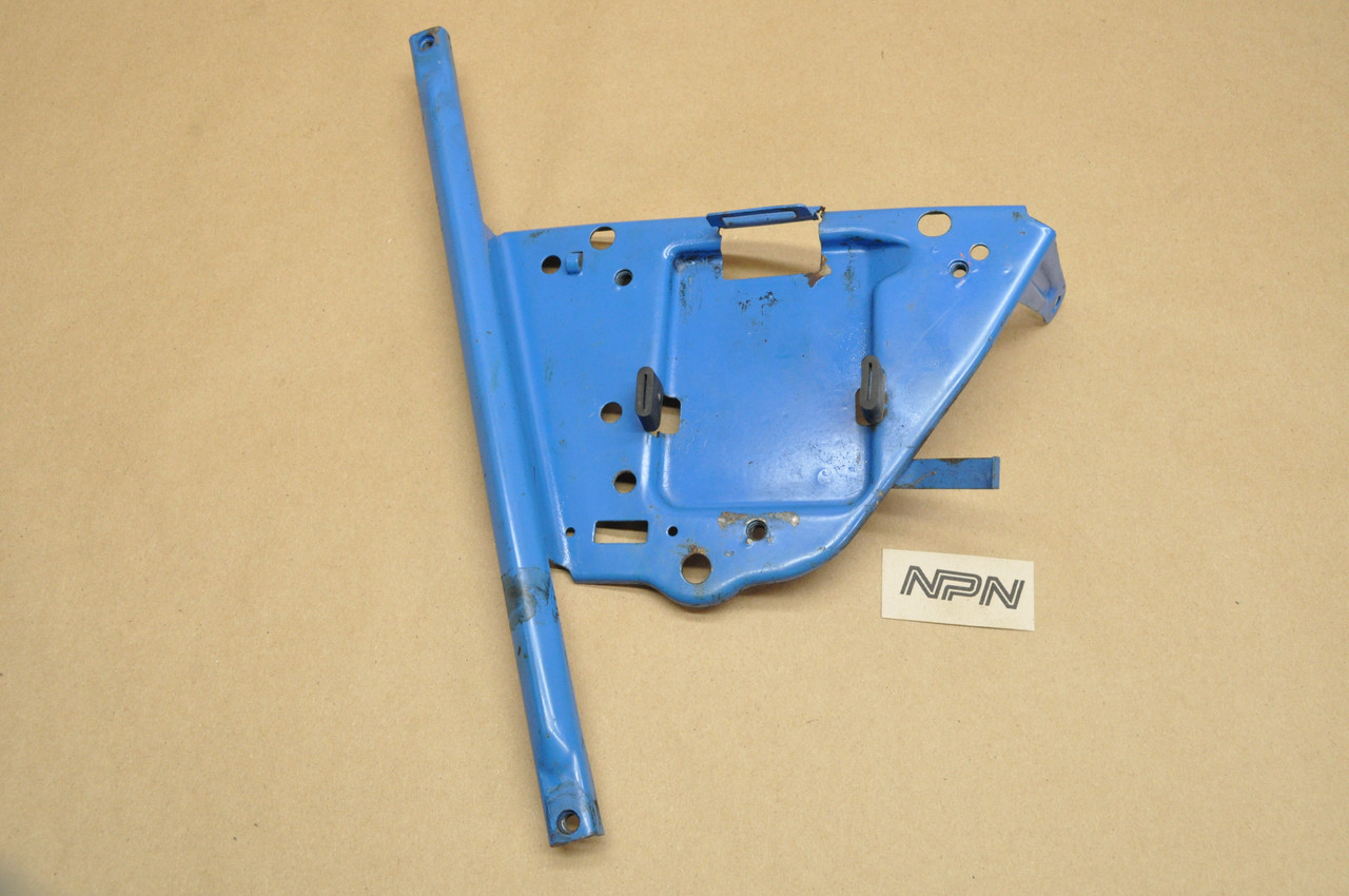 Vtg Used OEM Honda P50 Battery Support Plate Mount Bracket Blue 50381-044-671