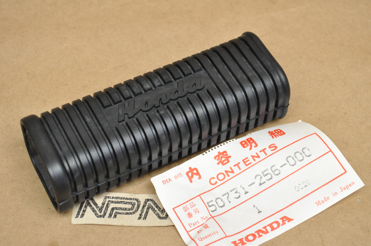NOS Honda CL72 CL77 Rear Foot Peg Step Rubber with Script 50731-256-000 ...