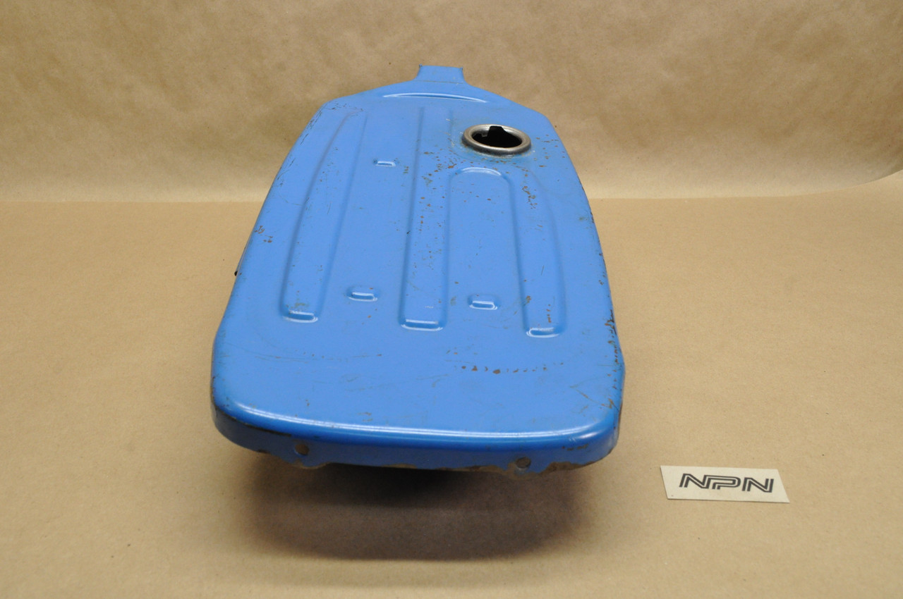 Vintage Used OEM Honda P50 Fuel Gas Tank Blue 17500-044-010