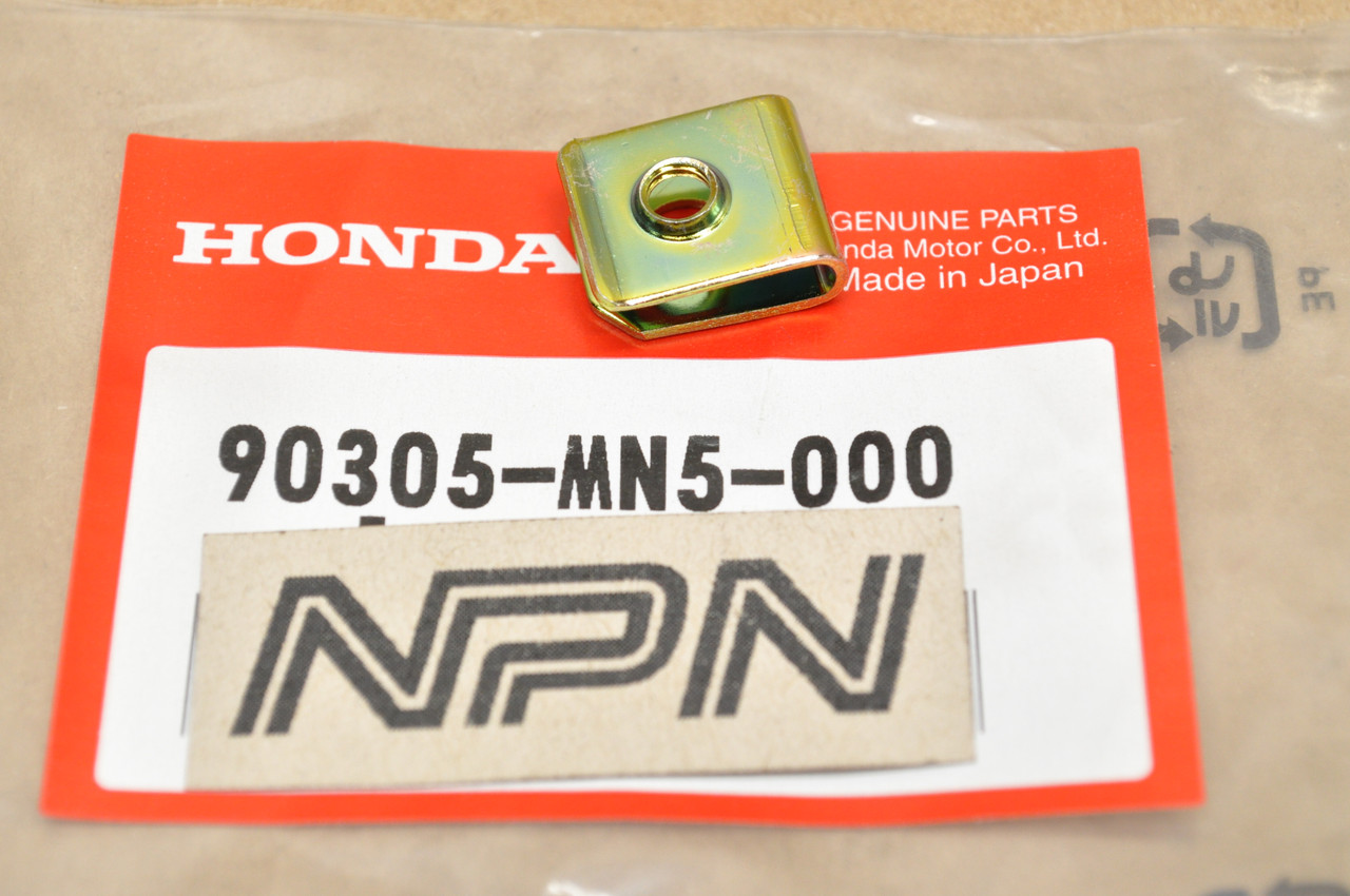 NOS Honda CB900 F CBR900 RR GL1500 Gold Wing ST1100 Plate Nut 90305-MN5-000