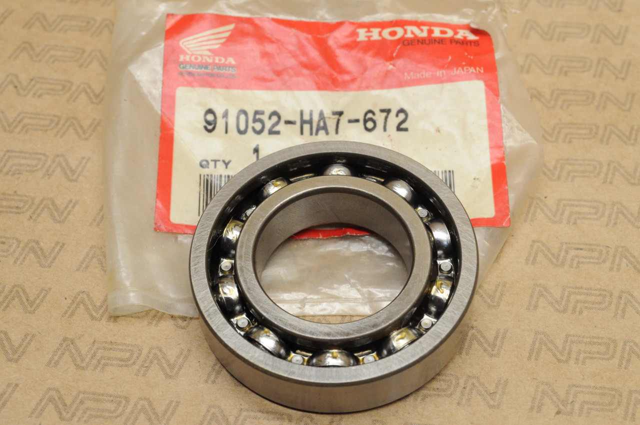 NOS Honda 1986-89 TRX350 Radial Ball Bearing 91052-HA7-672