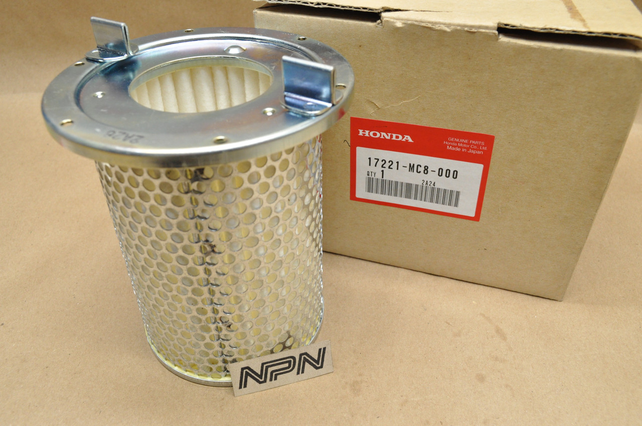 NOS Honda 1982-83 FT500 Ascot Air Filter Cleaner Element 17221-MC8-000