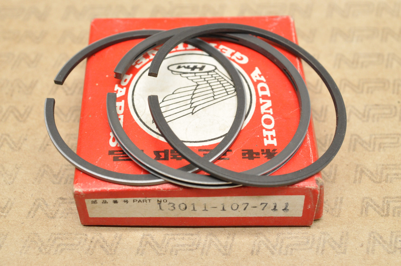 NOS Honda CB100 CL100 CL100S SL100 Standard Size Piston Ring Set 13011-107-711