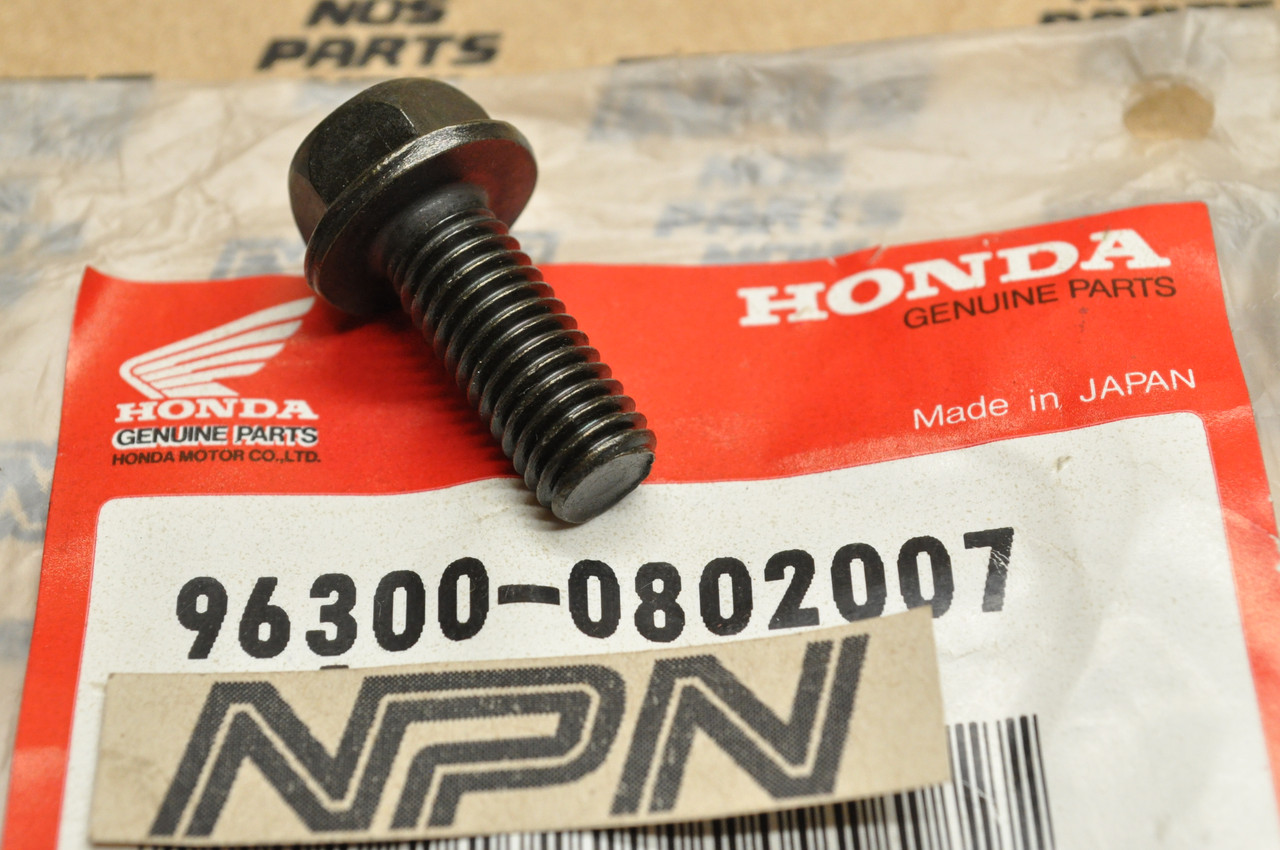 NOS Honda ATC200 CR250 CR500 FL400 TRX250 XR100 XR80 Bolt 96300-08020-07