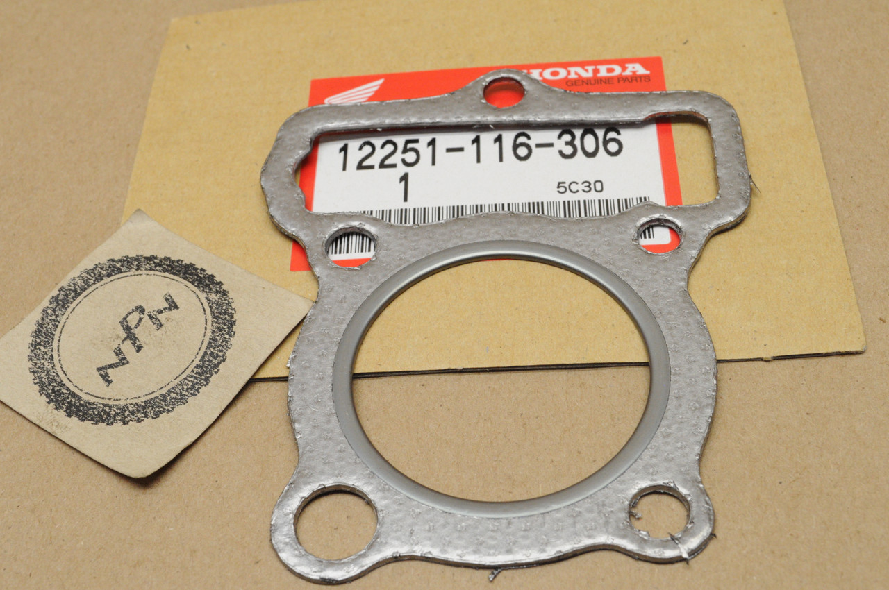 NOS Honda 1976 XR75 Cylinder Gasket 12251-116-306