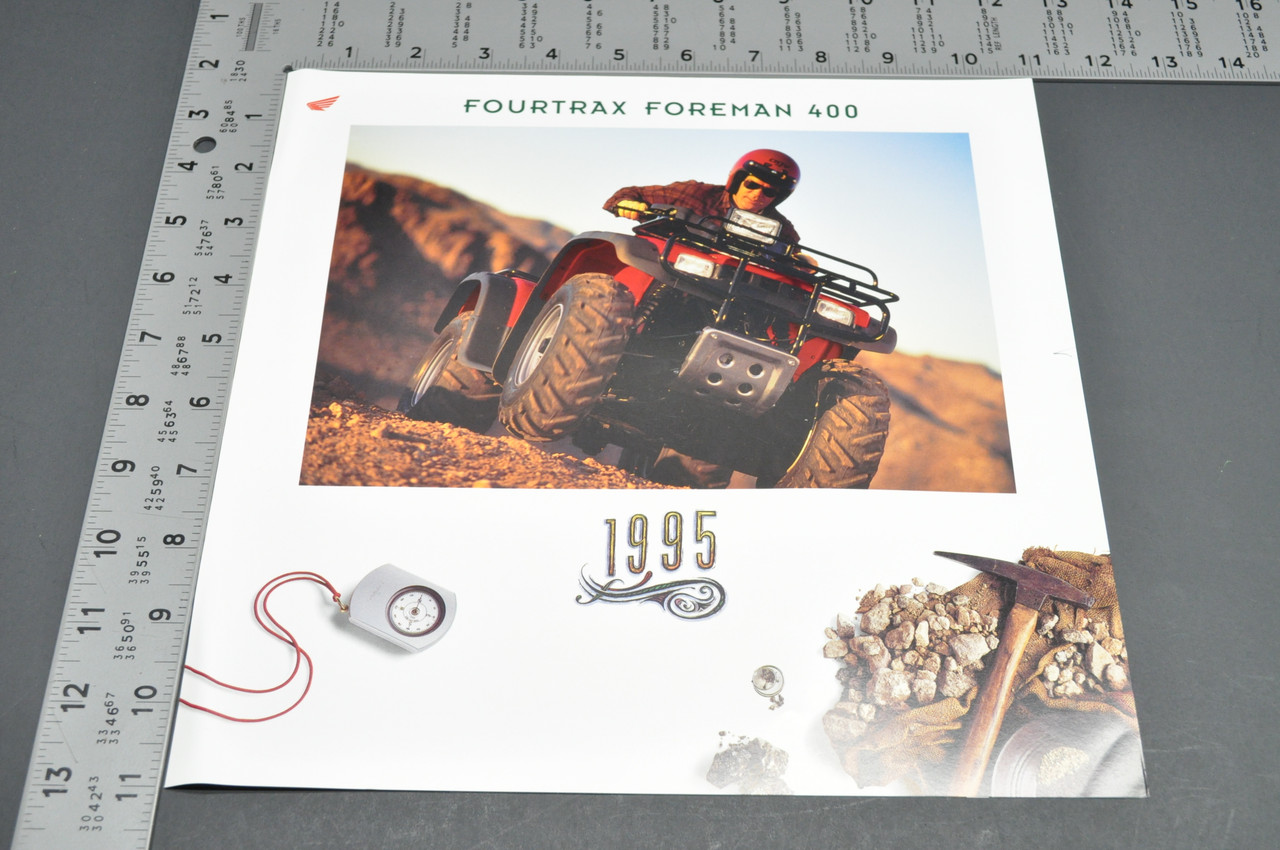 Vintage NOS 1995 Honda TRX400 FW FourTrax Foreman 400 ATV Brochure