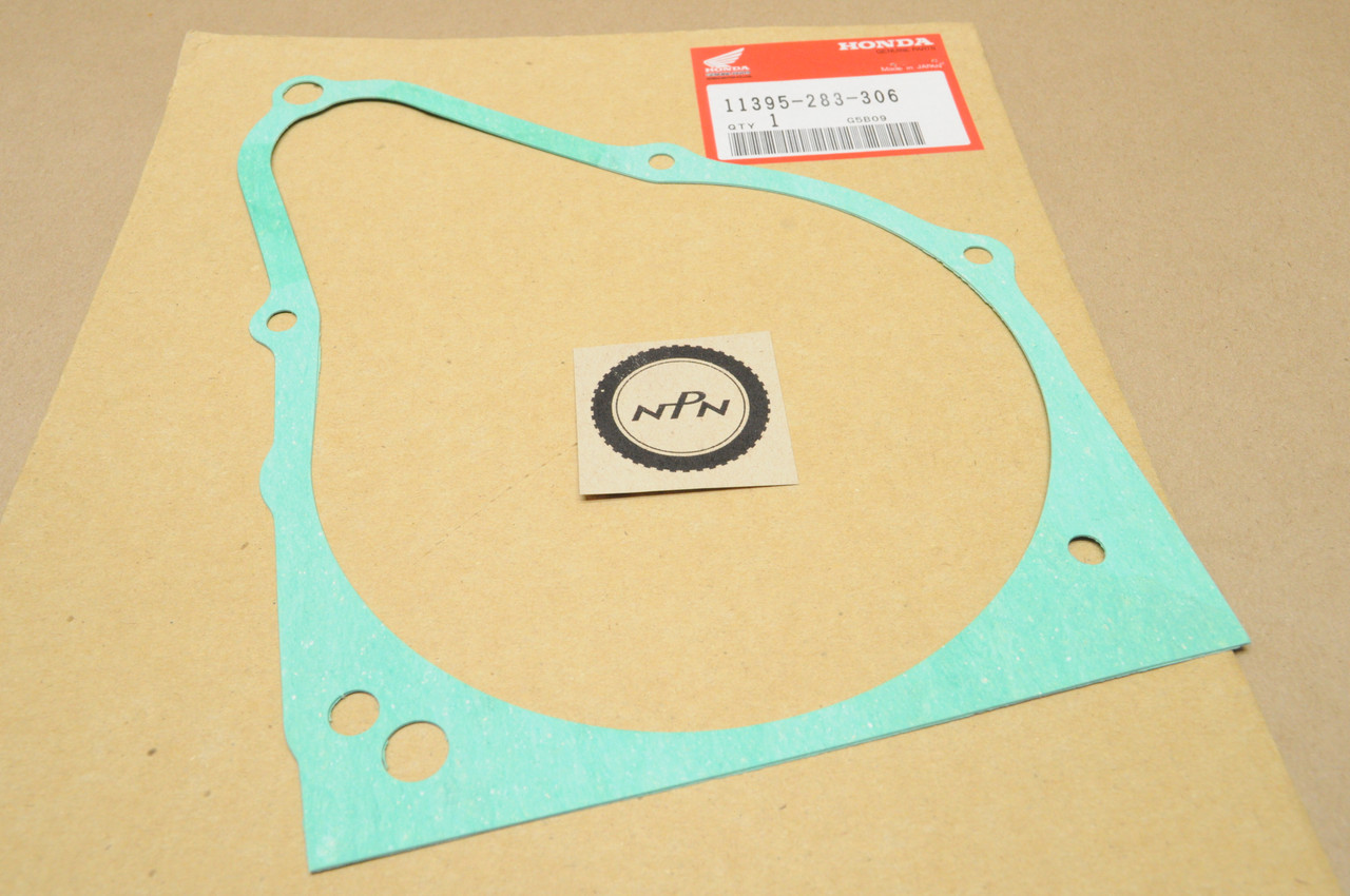 NOS Honda CB450 CB500 CL450 Left Crankcase Cover Gasket 11395-283-306