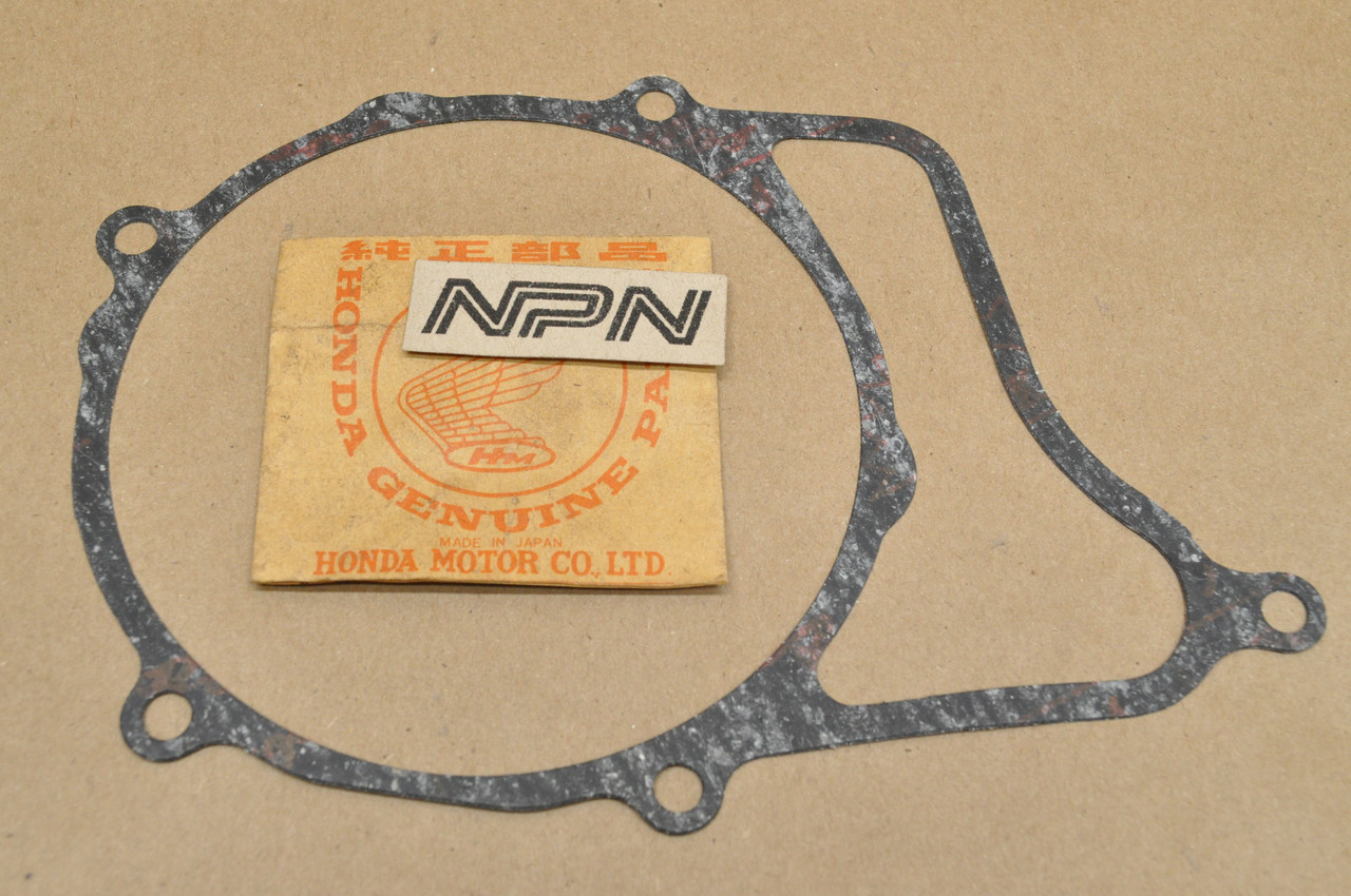 NOS Honda 1979-82 CR125 R Elsinore Stator Magneto Cover Gasket 11395-444-000