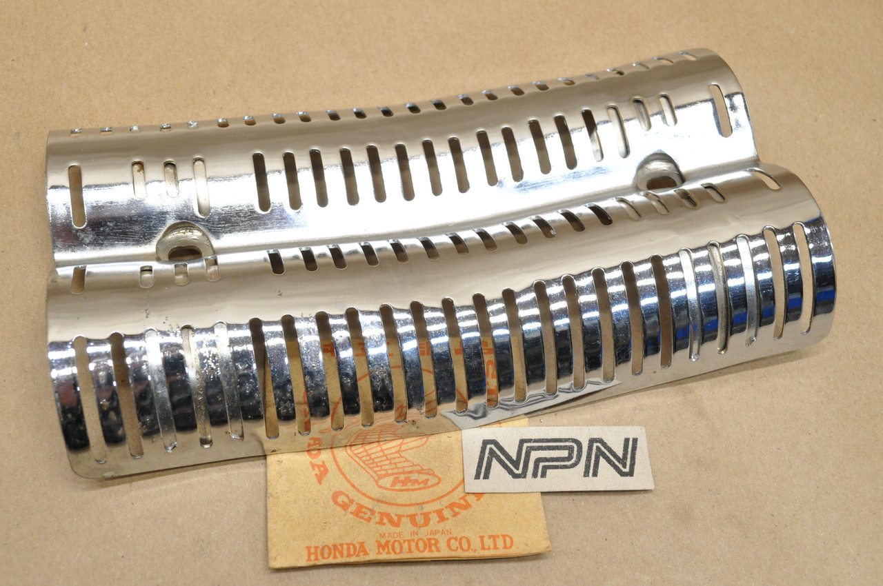 NOS Honda CL72 CL77 Early Exhaust Pipe Heat Shield Protector 18250-273-000