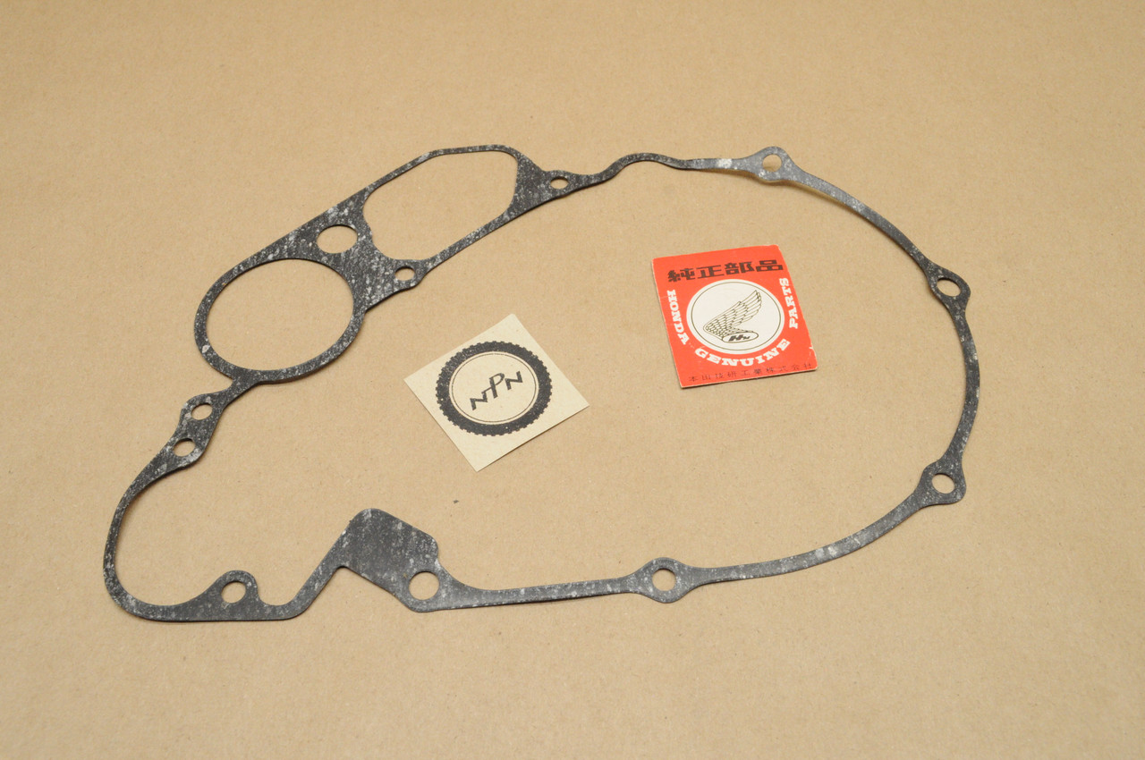 NOS Honda 1985-90 VT1100 Left Crankcase Cover Gasket 11395-MG8-000