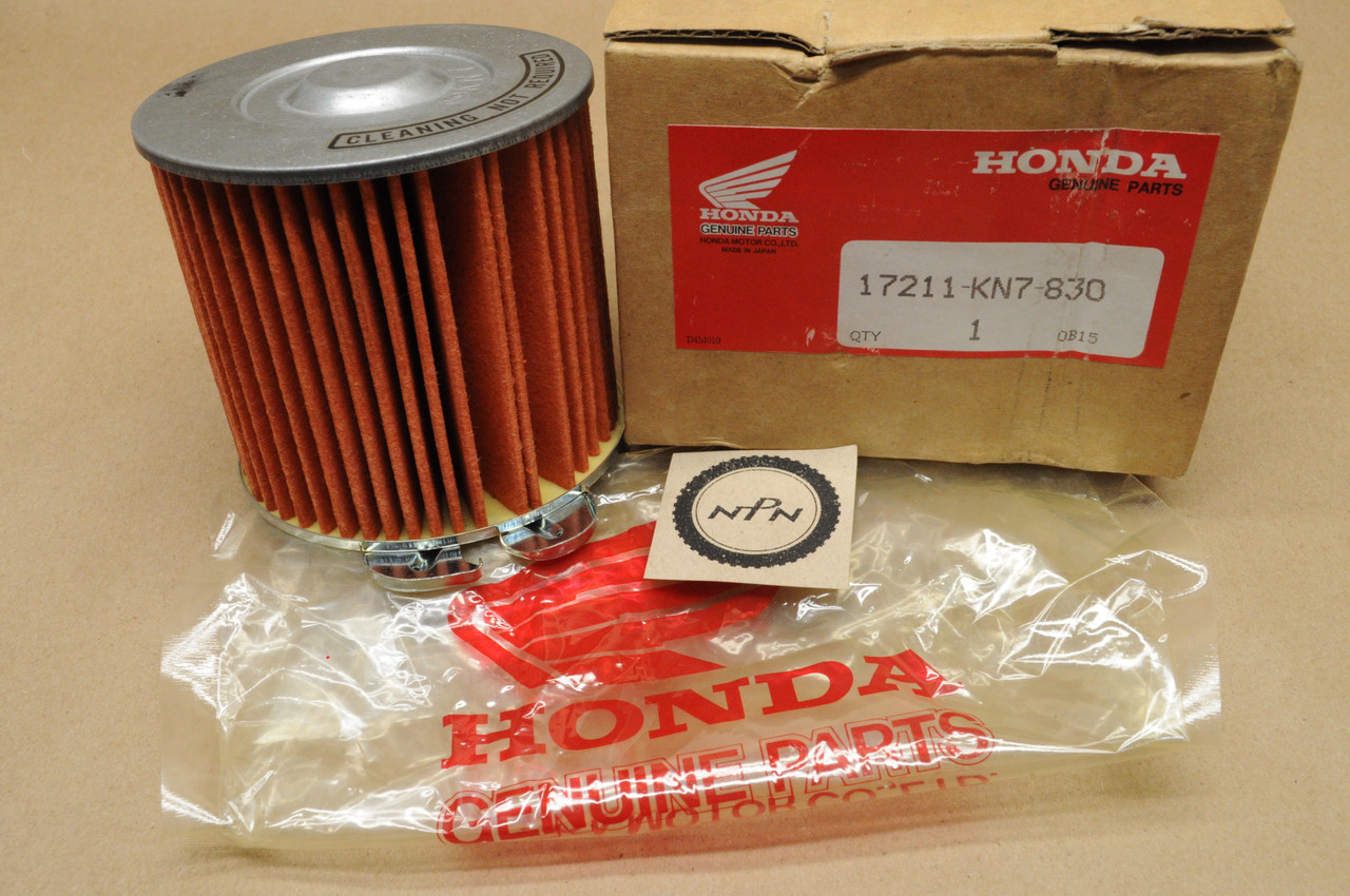 NOS Honda 1986 CH150 ELITE Air Filter Cleaner Element 17211-KN7-830