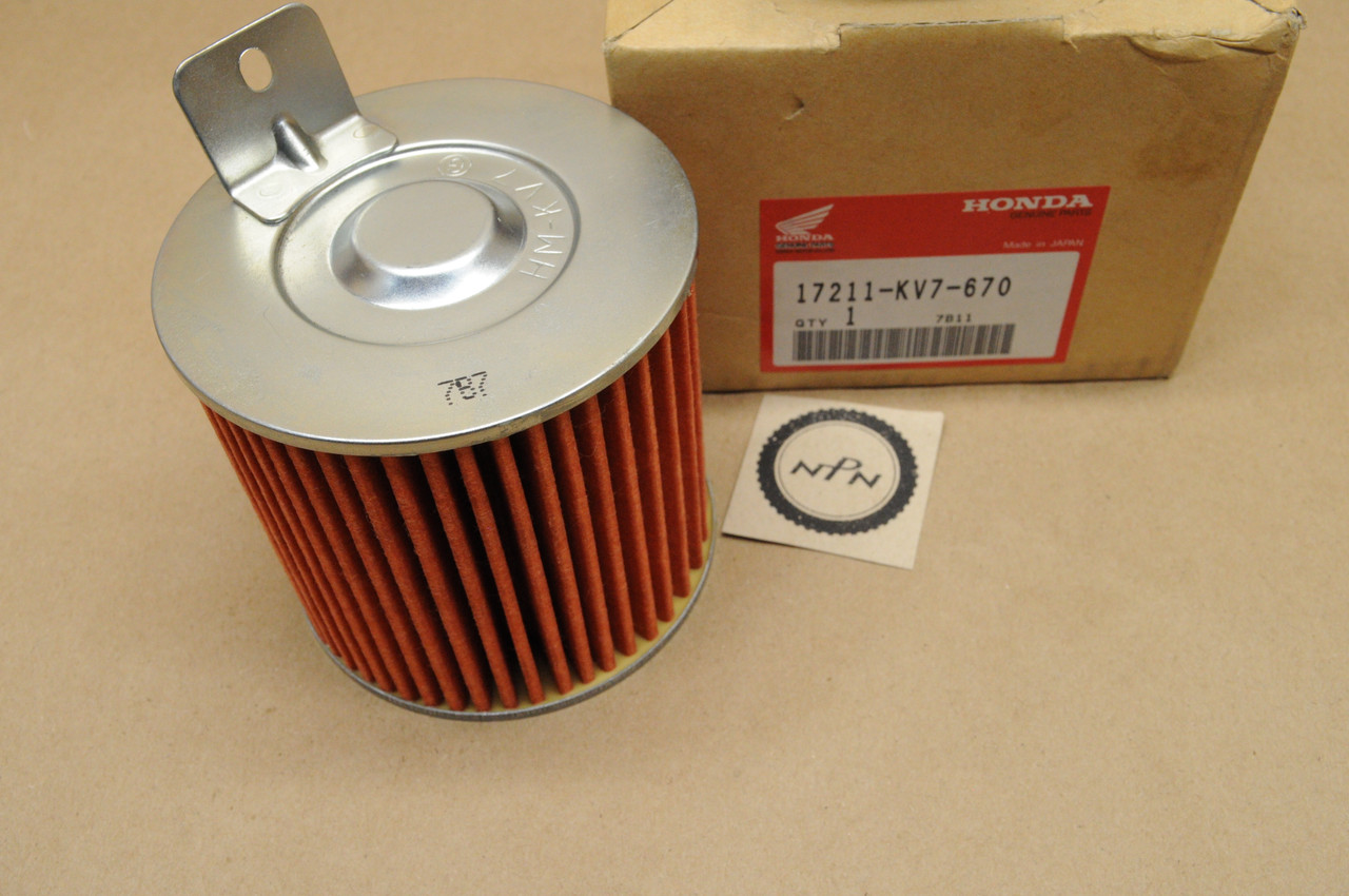 NOS Honda 1987 CH150 ELITE Air Filter Cleaner Element 17211-KV7-670