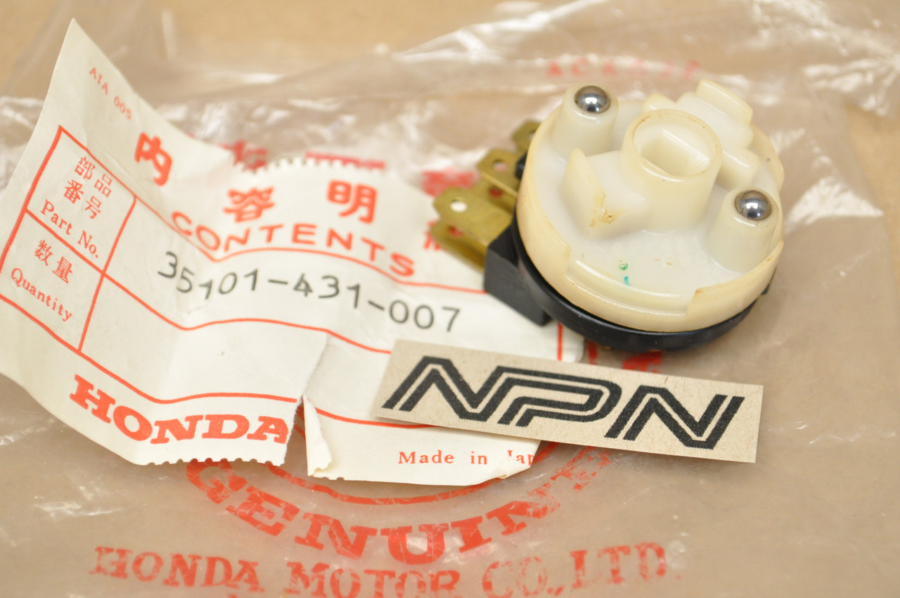 NOS Honda 1980-81 GL1100 Goldwing Ignition Switch Base Contact 35101-431-007