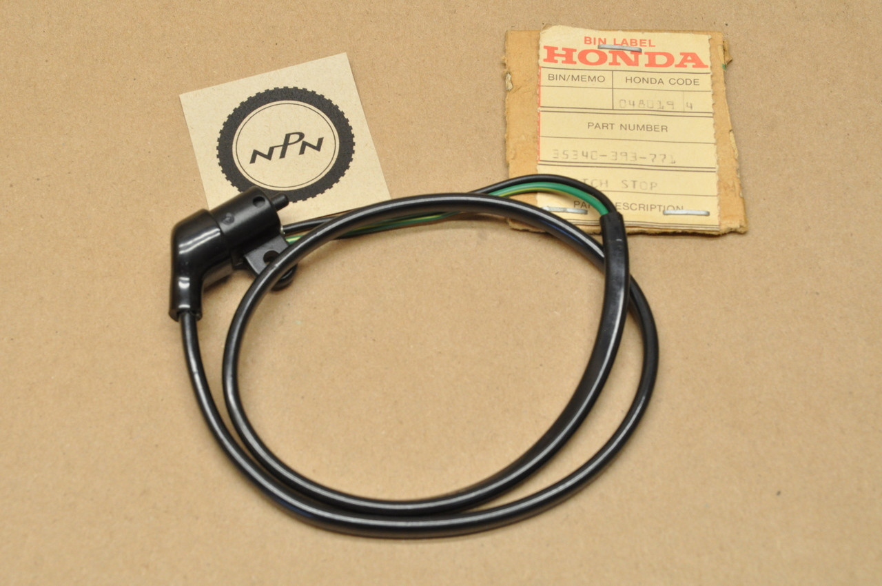 NOS Honda 1977-78 CB750A CB750F 1978 CB750 K Brake Stop Switch 35340-393-771