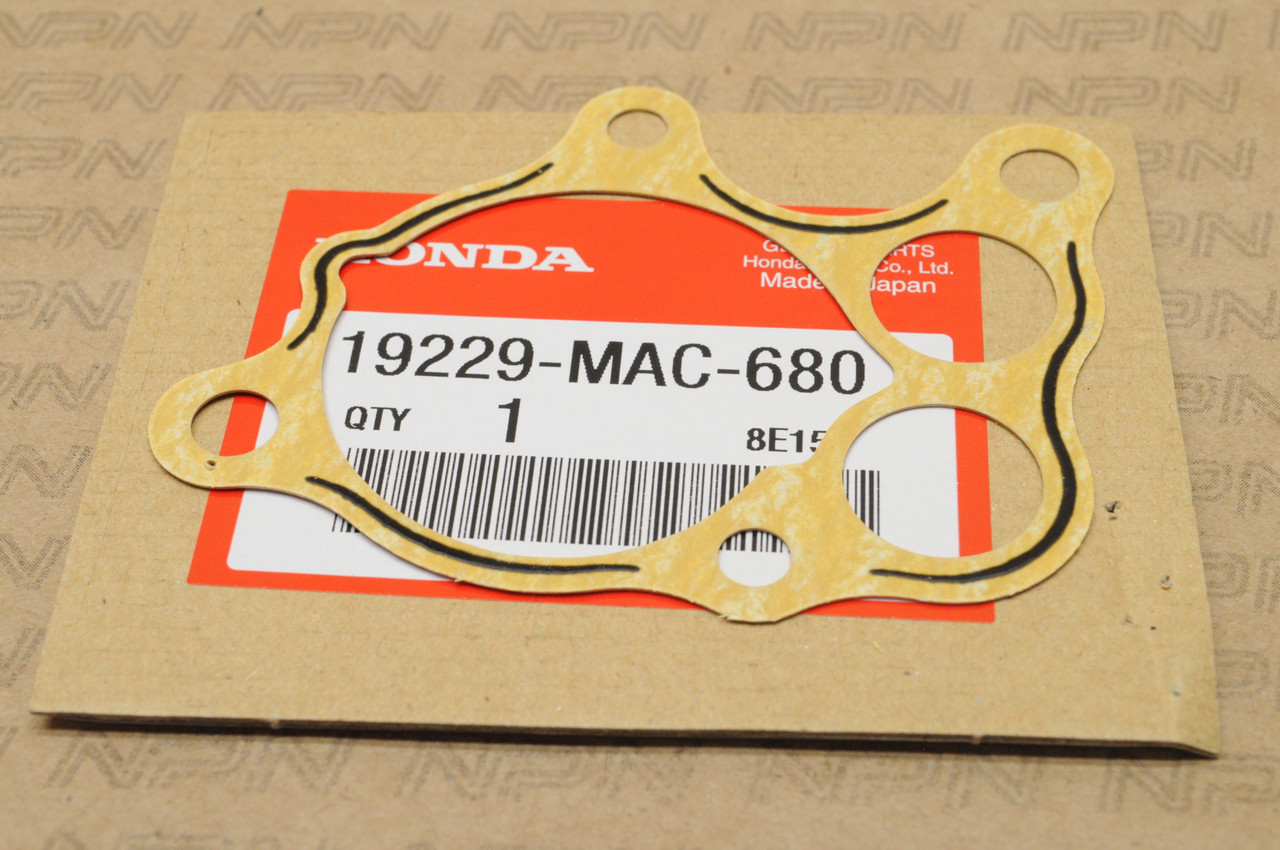 NOS Honda 1985-01 CR500 Water Pump Cover Gasket 19229-MAC-680