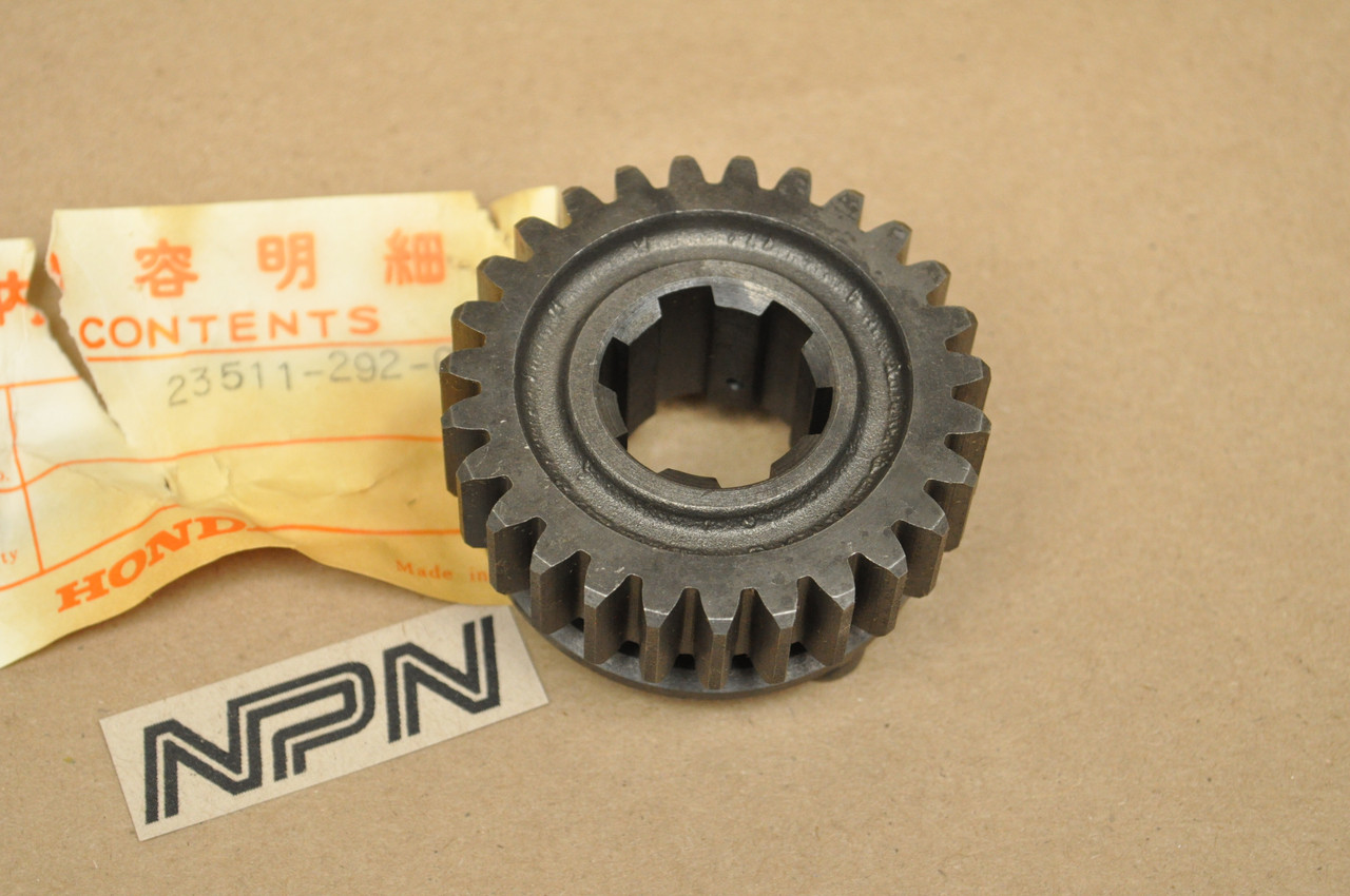 NOS Honda CB450 K1-K7 CB500 T CL450 K0-K6 Countershaft 5th Gear 23511-292-040