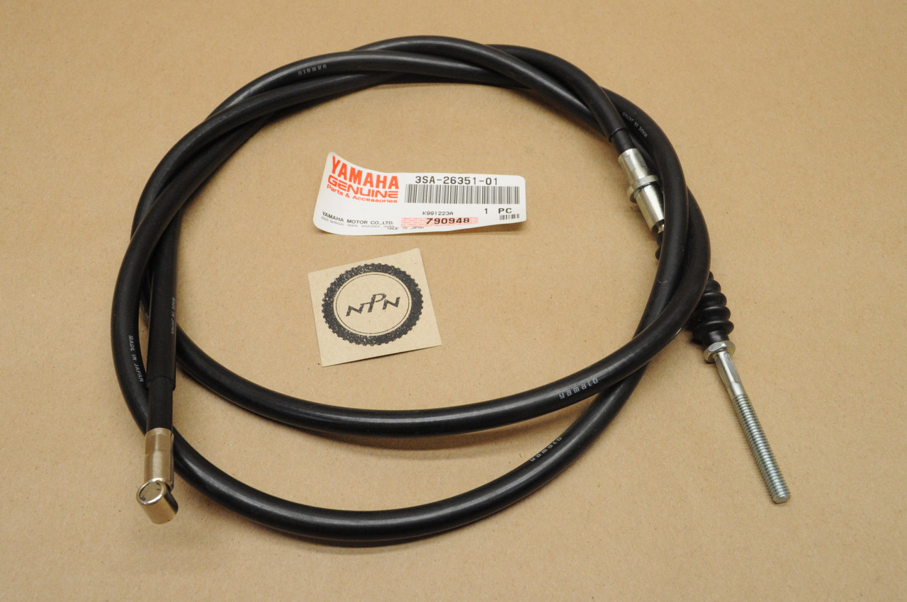 NOS Yamaha 1992-2001 CY50 Brake Cable 3SA-26351-01 - NOS Parts NOW