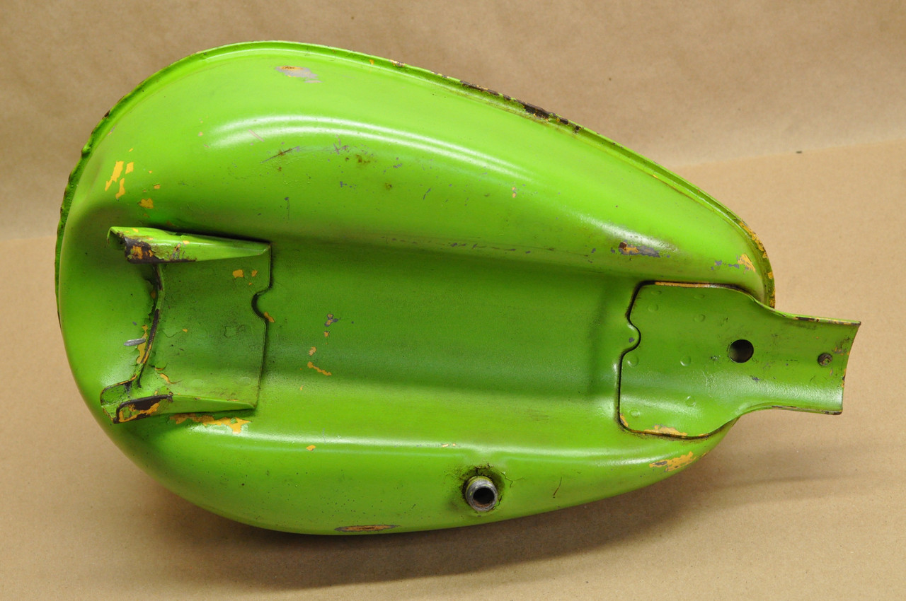 Vintage Used OEM Honda QA50 K0 Fuel Gas Tank Green 17500-114-000 Z