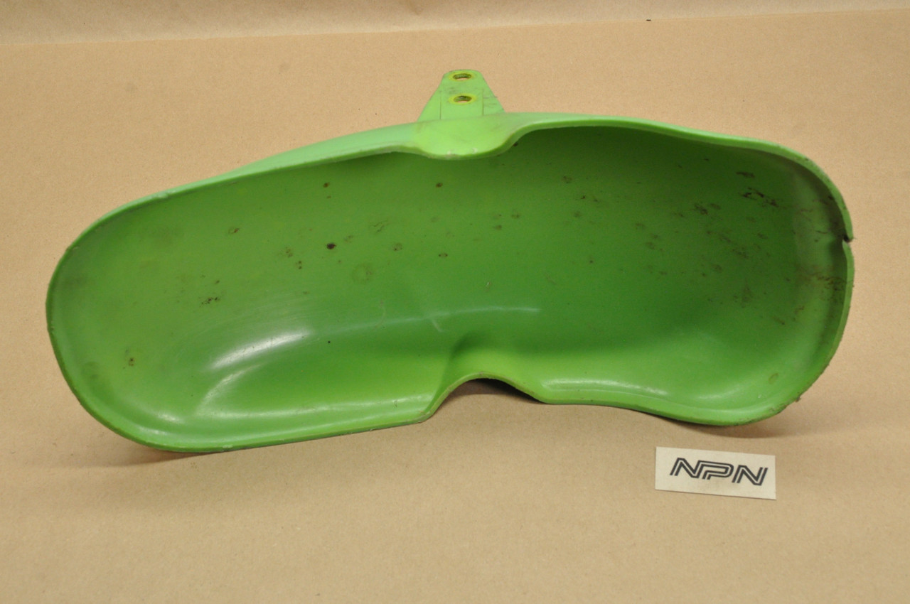 Vintage Used OEM Honda QA50 K0 Front Fender Sprout Green 61100-114-000 EB