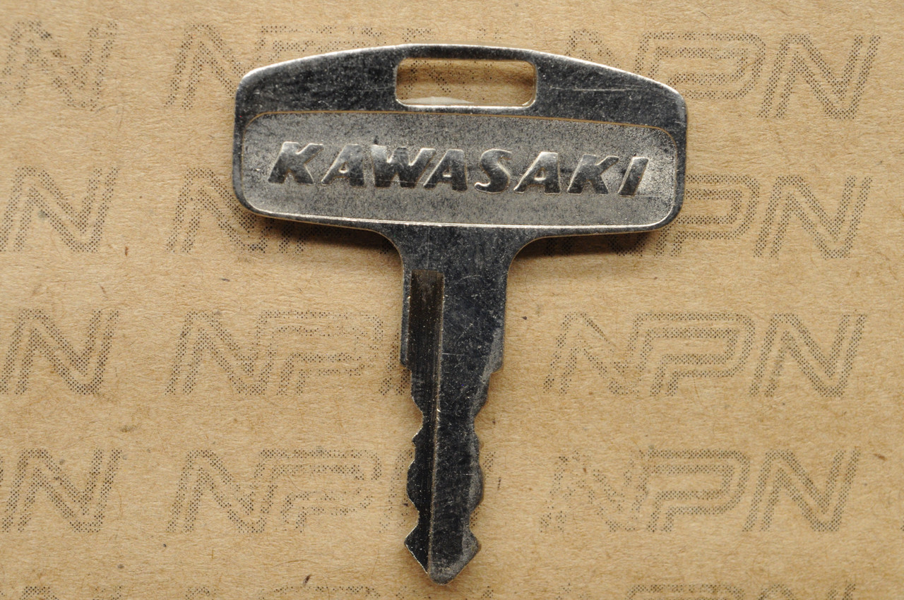 NOS Kawasaki Ignition Switch & Lock Key #437 27008-054-37