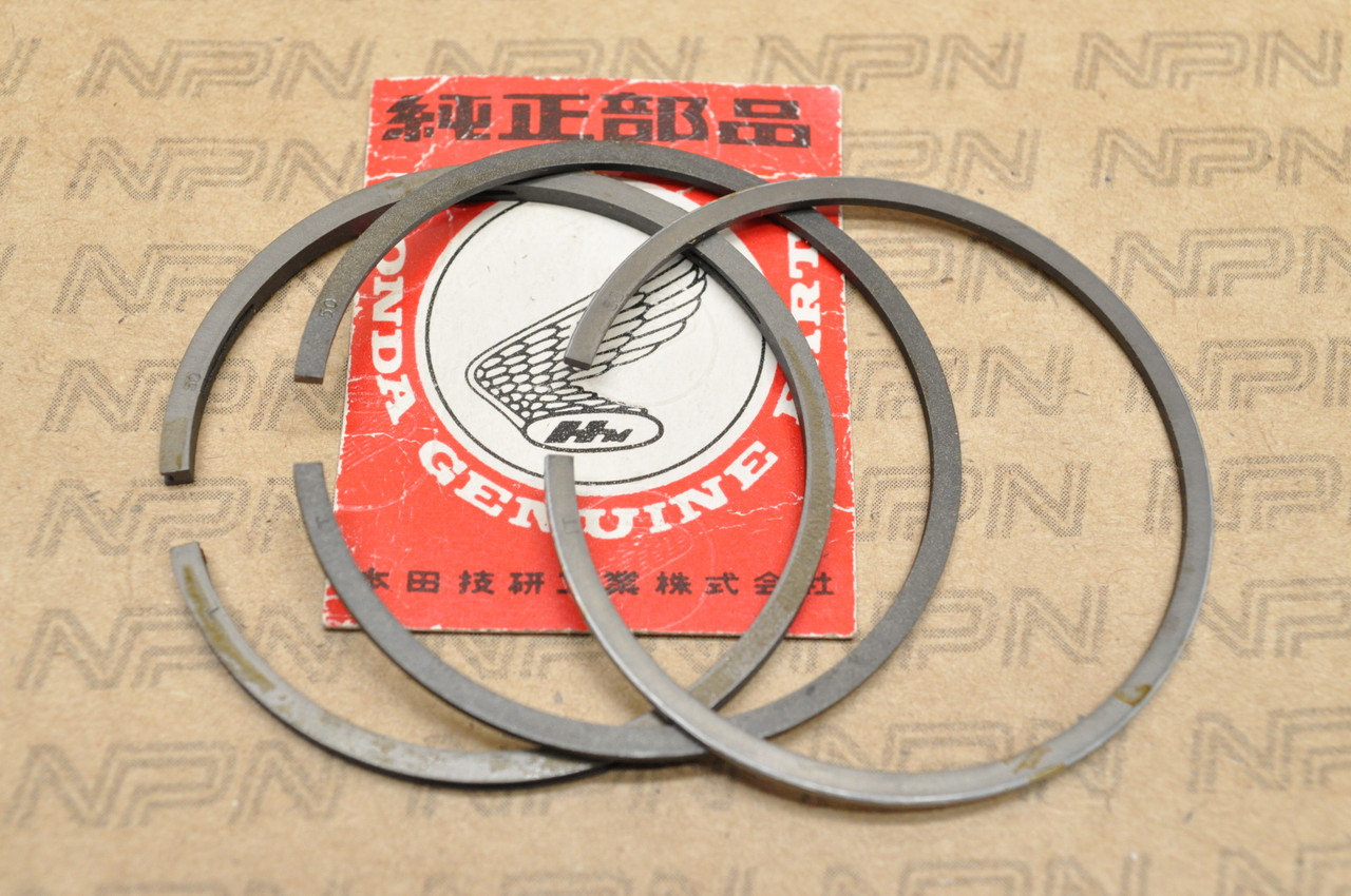 NOS Honda CA160 CB160 CL160 .50 Oversize Piston Rings for 1 Piston