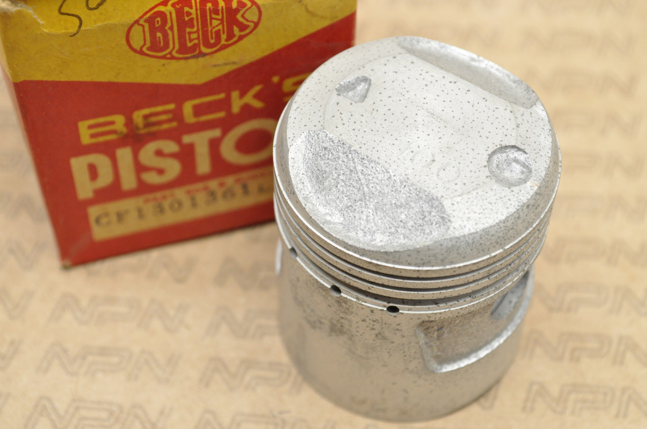 NOS Honda S65 1.00 Oversize Piston with Pin 13105-035-000